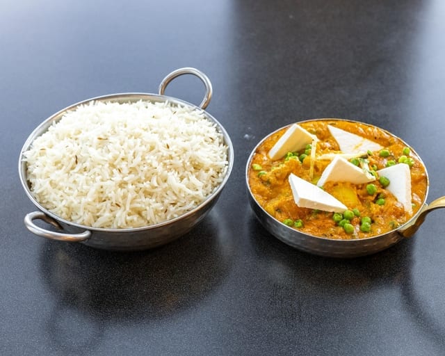 Matar Paneer.
