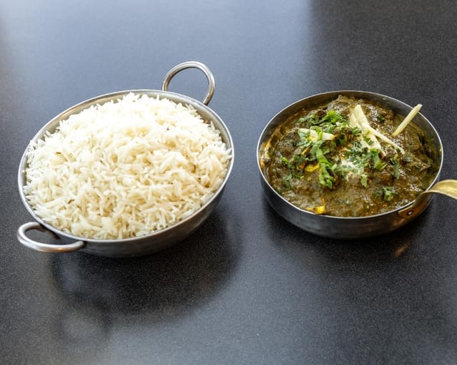 Saag Paneer.