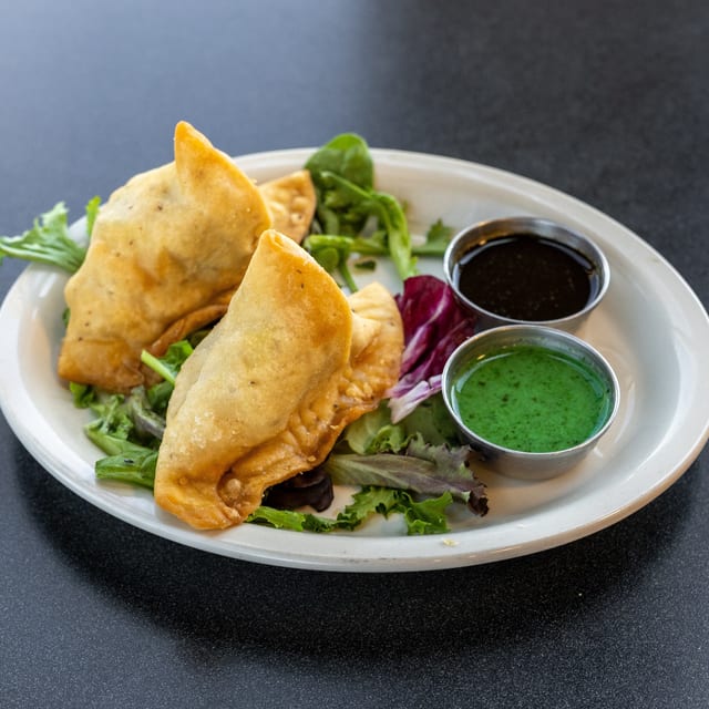 Vegetable Samosa.