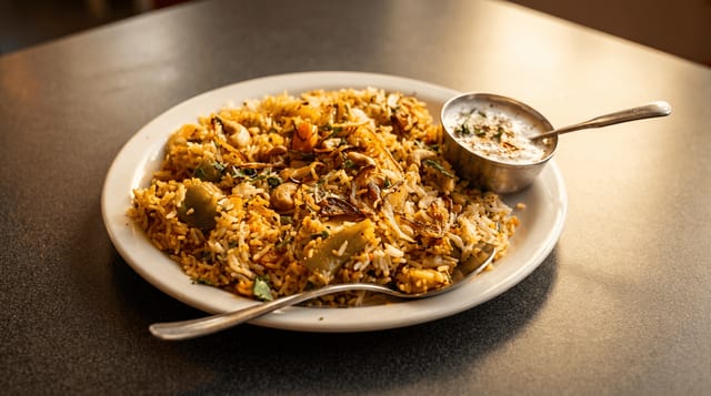 Chicken Biryani.