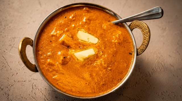 Paneer Butter Masala.