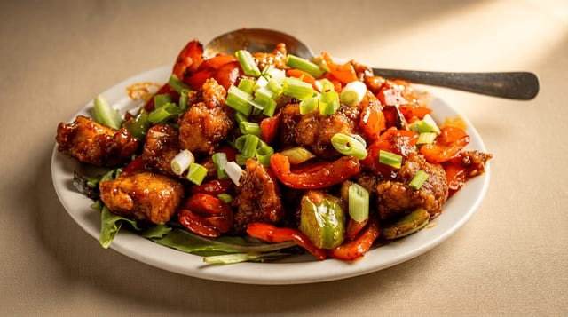 Pepper Chicken.
