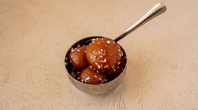 Gulab Jamun.